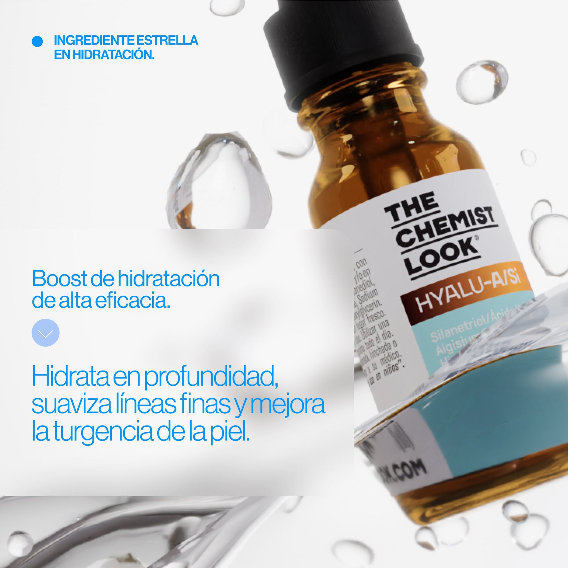 Booster hyalu hidrata en profundidad.