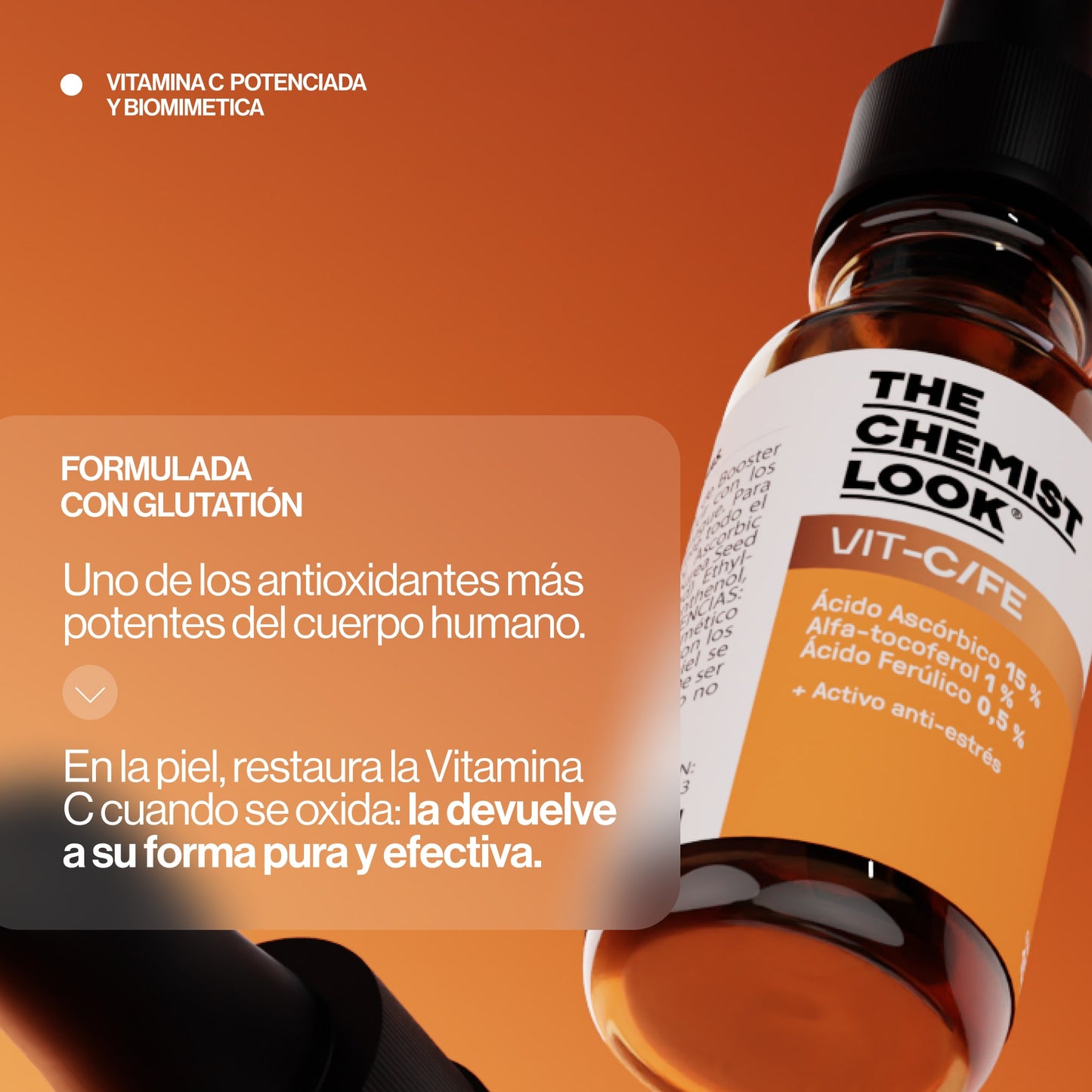 Booster Vitc Vitamina c potenciada y biomimetica