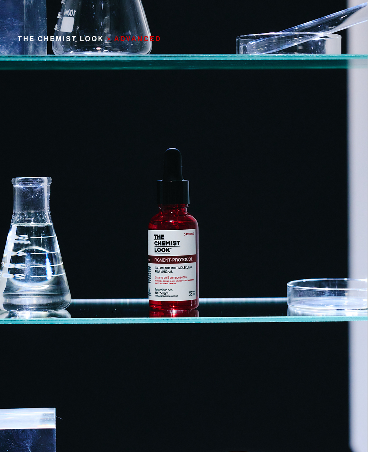 The chemist look. Advanced.