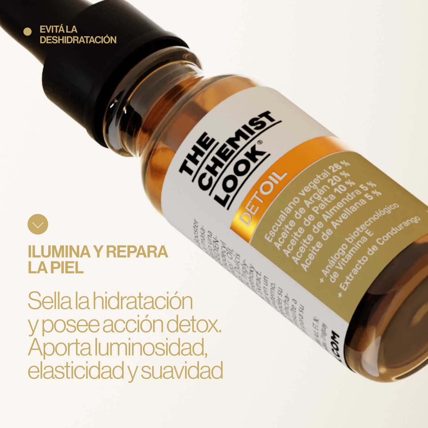 Booster detoil ilumina y repara la piel